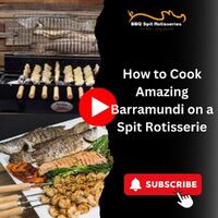 How to Cook Amazing Barramundi on a Spit Rotisserie image