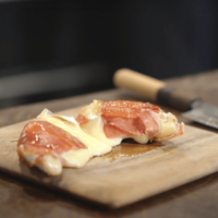 How to Smoke Prosciutto Wrapped Brie image