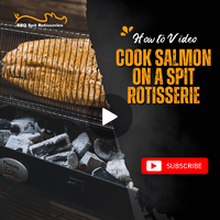 How to Cook Salmon on a Spit Rotisserie image