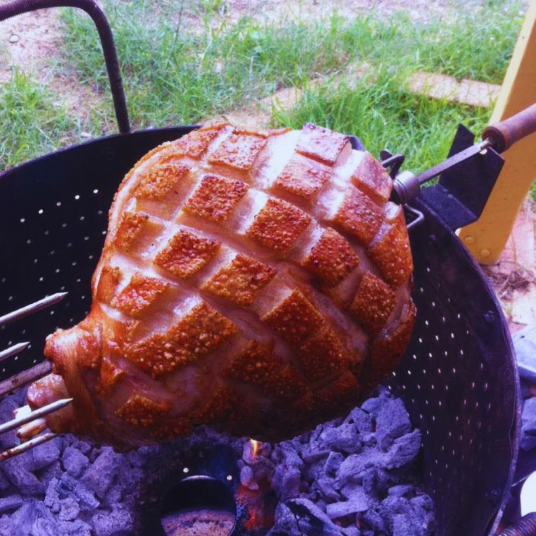 How to Get Perfect Crackling When Spit Roasting Pork image