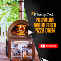 Flaming Coals Premium Wood Fired Pizza Oven: Make Authentic Wood Fired Pizzas at Home image