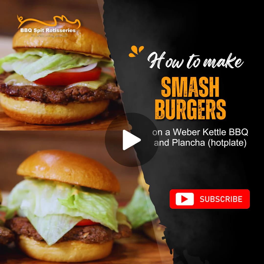 How to make Smash Burgers on a Weber Kettle BBQ and Plancha (hotplate) image