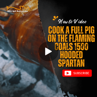 How to Cook a Full Pig on the Flaming Coals 1500 Hooded Spartan image