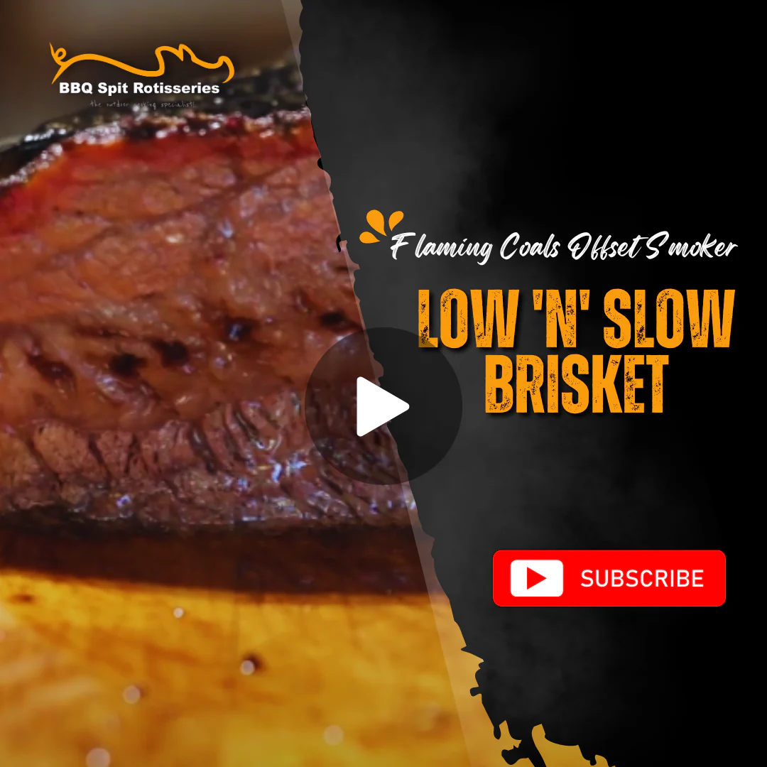 Low 'n' Slow Brisket on the Flaming Coals Offset Smoker image