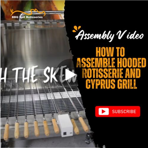 How to Assemble Hooded Rotisserie and Cyprus Grill image