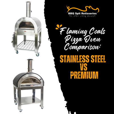 Flaming Coals Pizza Oven Comparison: Stainless Steel vs Premium image