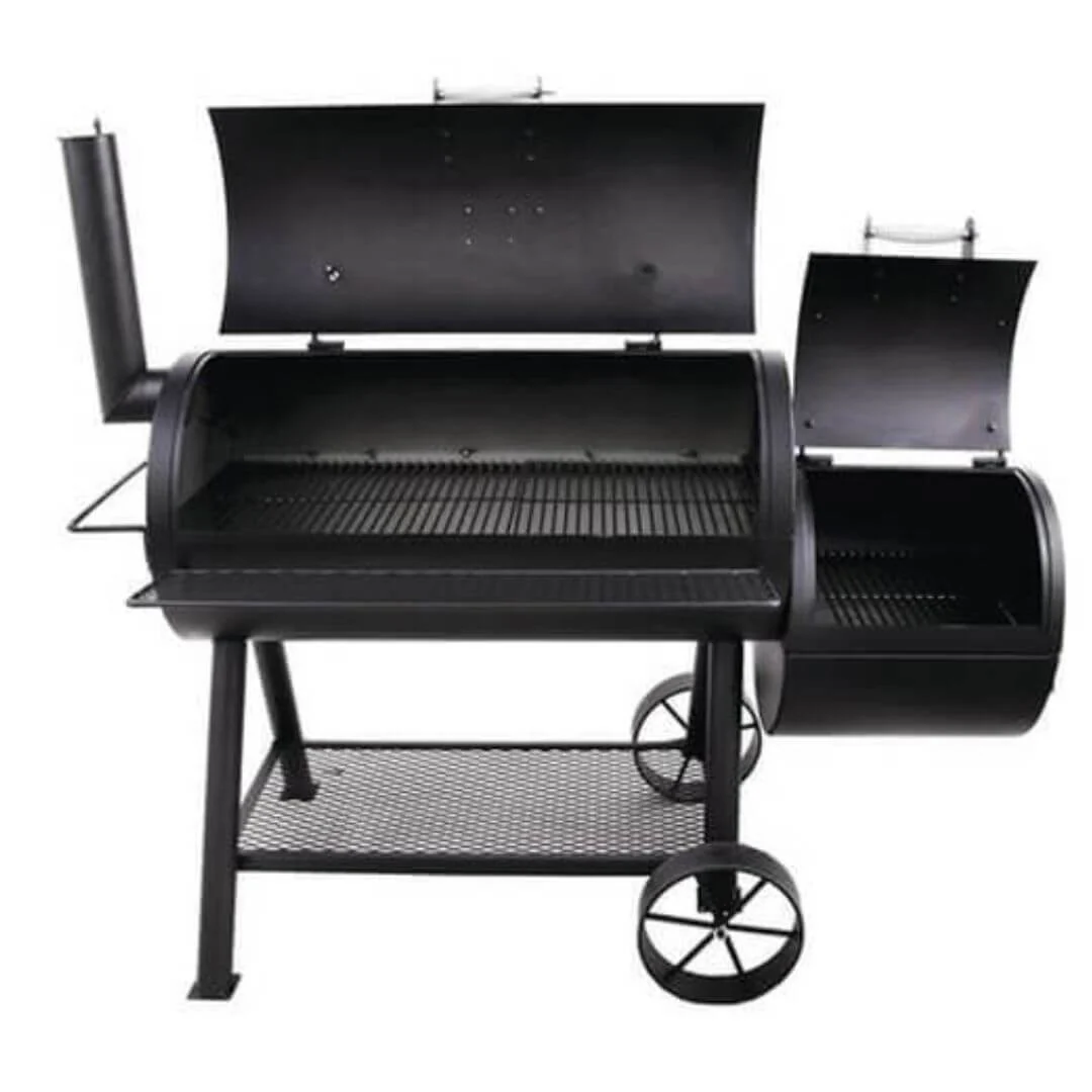Oklahoma Joe's Longhorn Reverse Flow Offset Smoker Assembly Video image