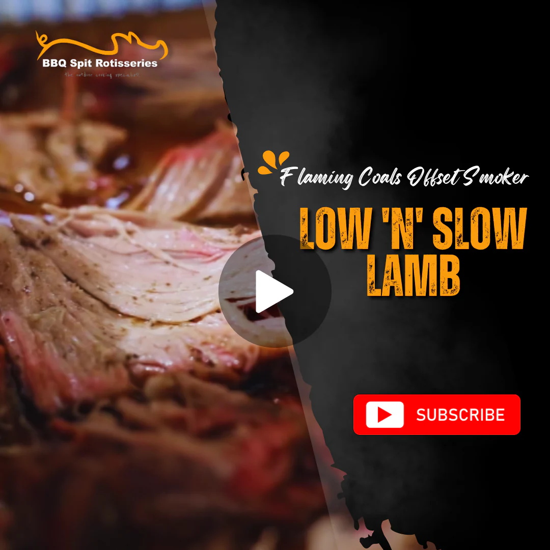 Low 'n' Slow Lamb on the Flaming Coals Offset Smoker image