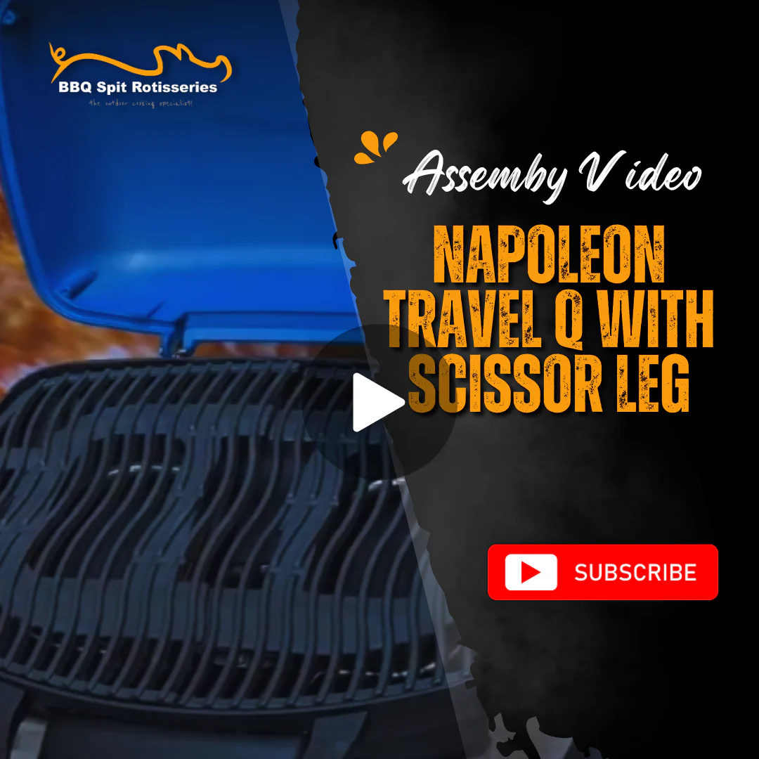 Napoleon Travel Q With Scissor Leg Assembly Video image