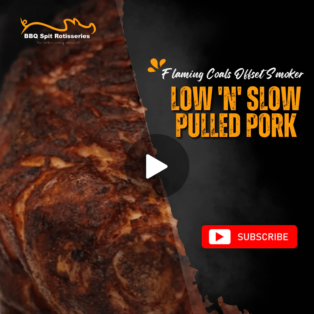 Low 'n' Slow Pulled Pork on the Flaming Coals Offset Smoker image