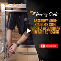 Assembly Video: Stainless Steel Parrilla Argentinian BBQ With Rotisserie (610 & 885) image