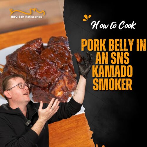 How to Cook Pork Belly in an SNS Kamado Smoker image