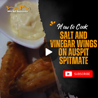 Cooking salt and Vinegar Wings on Auspit Spitmate image