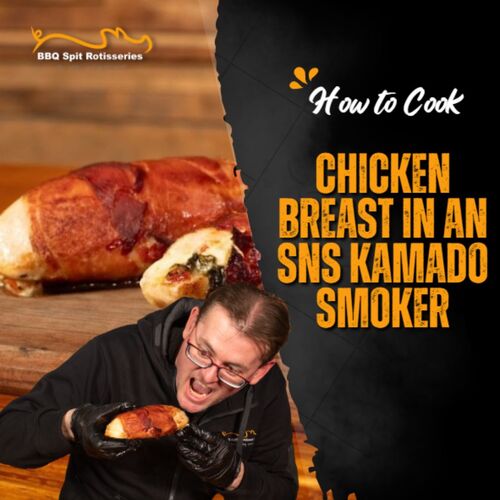 How to Cook Chicken Breast in an SNS Kamado Smoker image