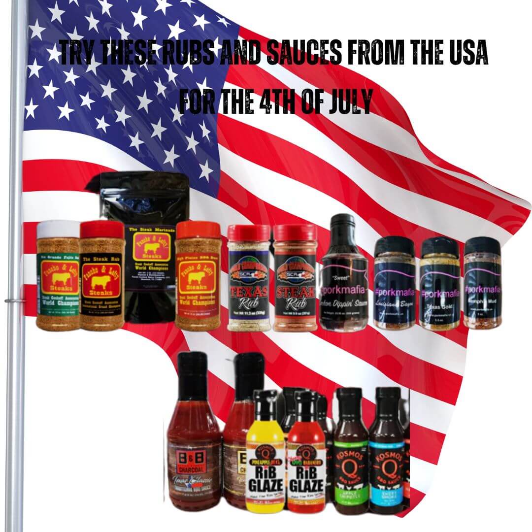 Try These Rubs and Sauces from the USA for the 4th of July image
