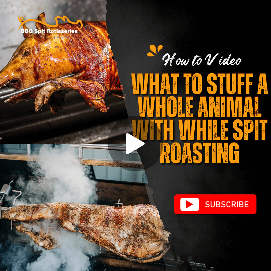 What To Stuff A Whole Animal With While Spit Roasting image