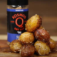 Smoked Garlic Parmesan Potatoes Recipe image