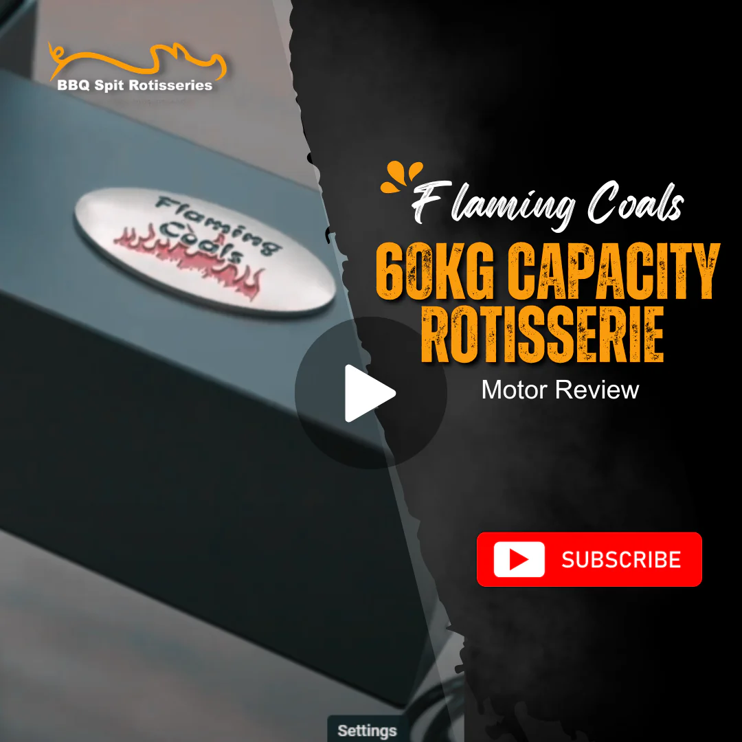 Flaming Coals 60kg Capacity Rotisserie Motor Review image