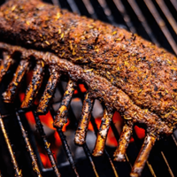 How to grill Lamb on a Kettle BBQ image