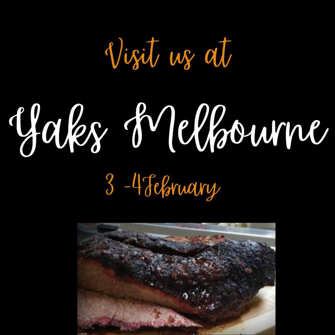 Visit us at Yaks BBQ Festival Melbourne 2018 image
