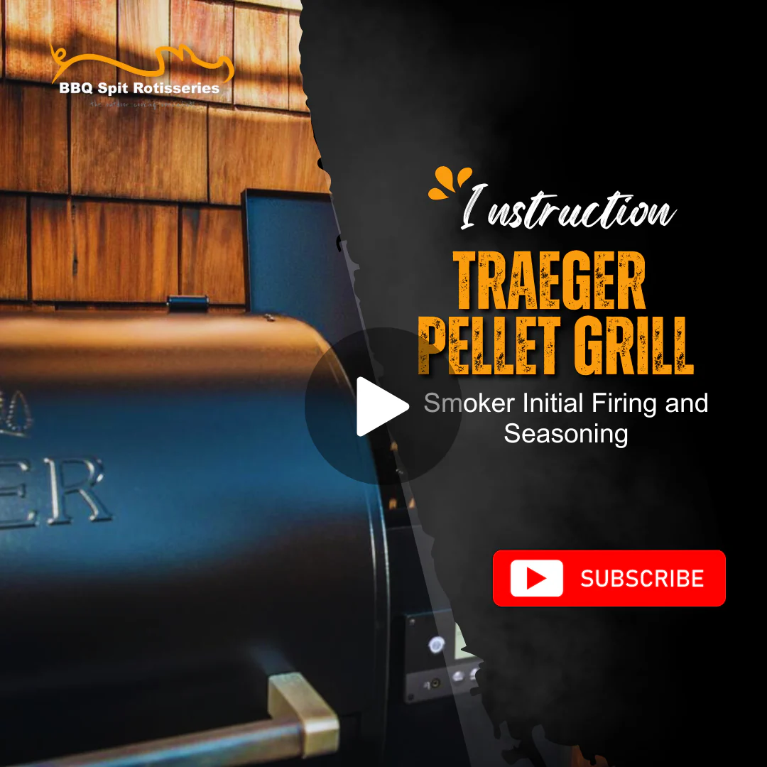 Traeger Pellet Grill and Smoker Initial Firing and Seasoning Instructions image