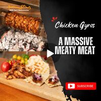 Chicken Gyros - A Massive Meaty Meat image