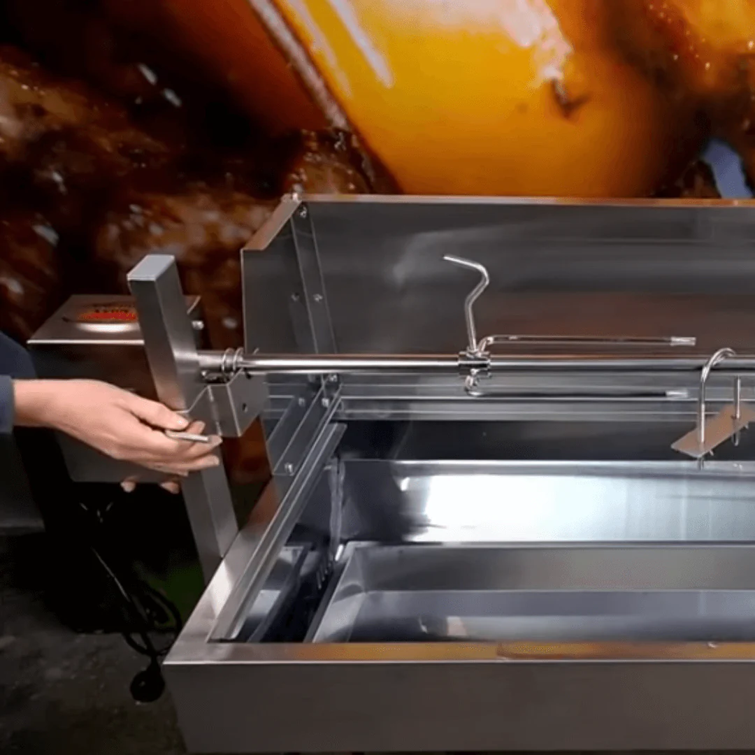 Flaming Coals Spartan Windshield Spit Rotisserie Review image