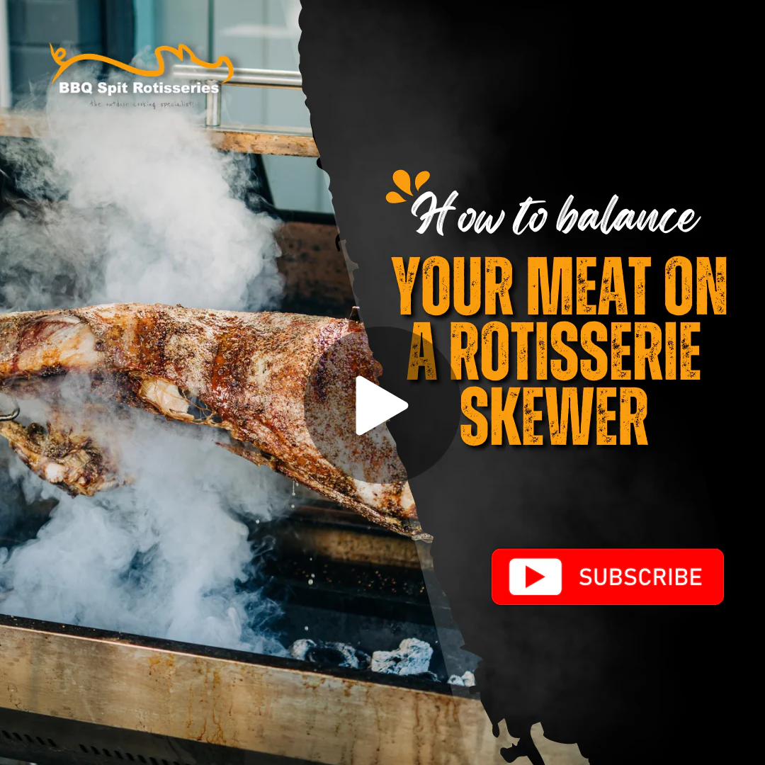 How To Balance Your Meat on a Rotisserie Skewer image