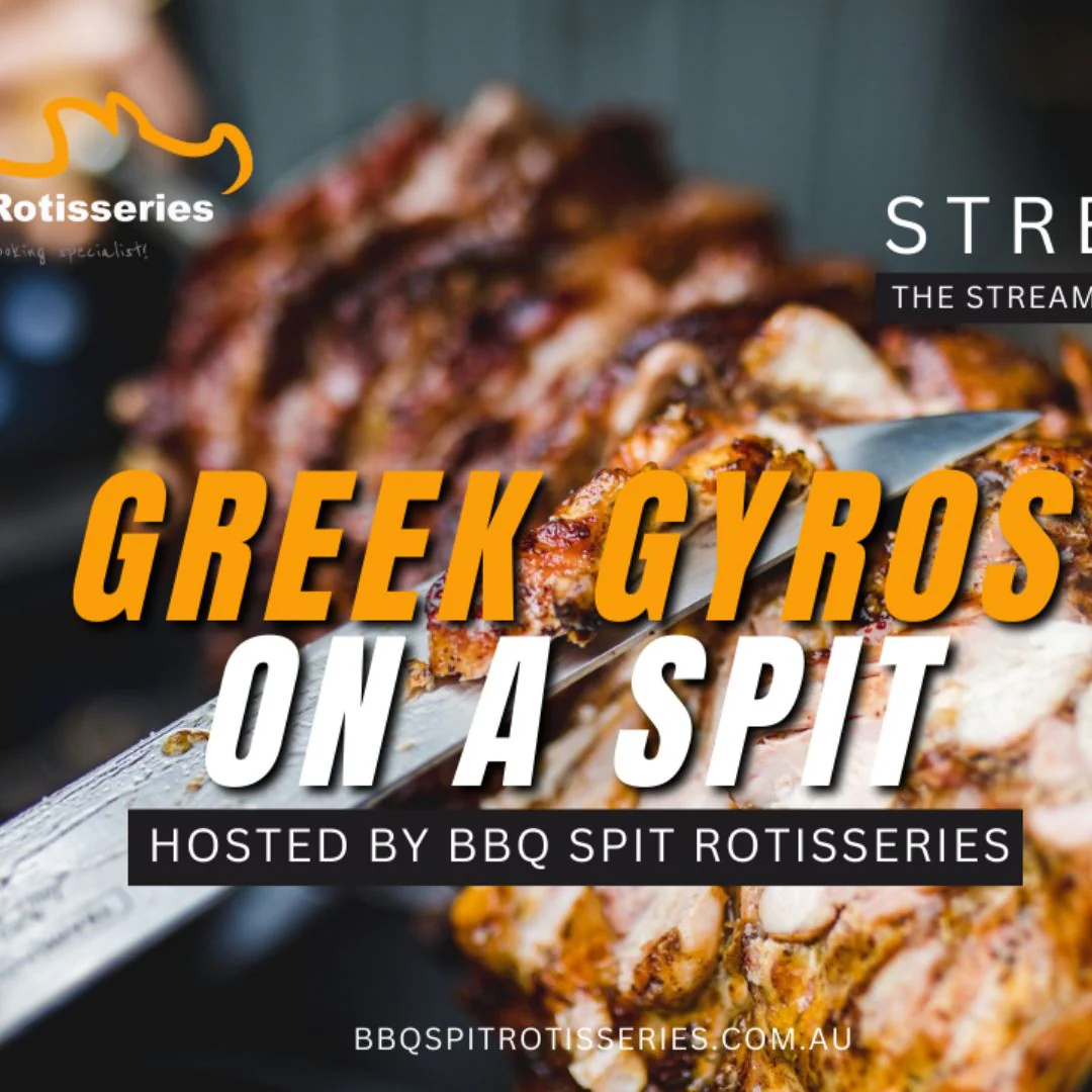 Greek Gyros on a Spit Demonstration image