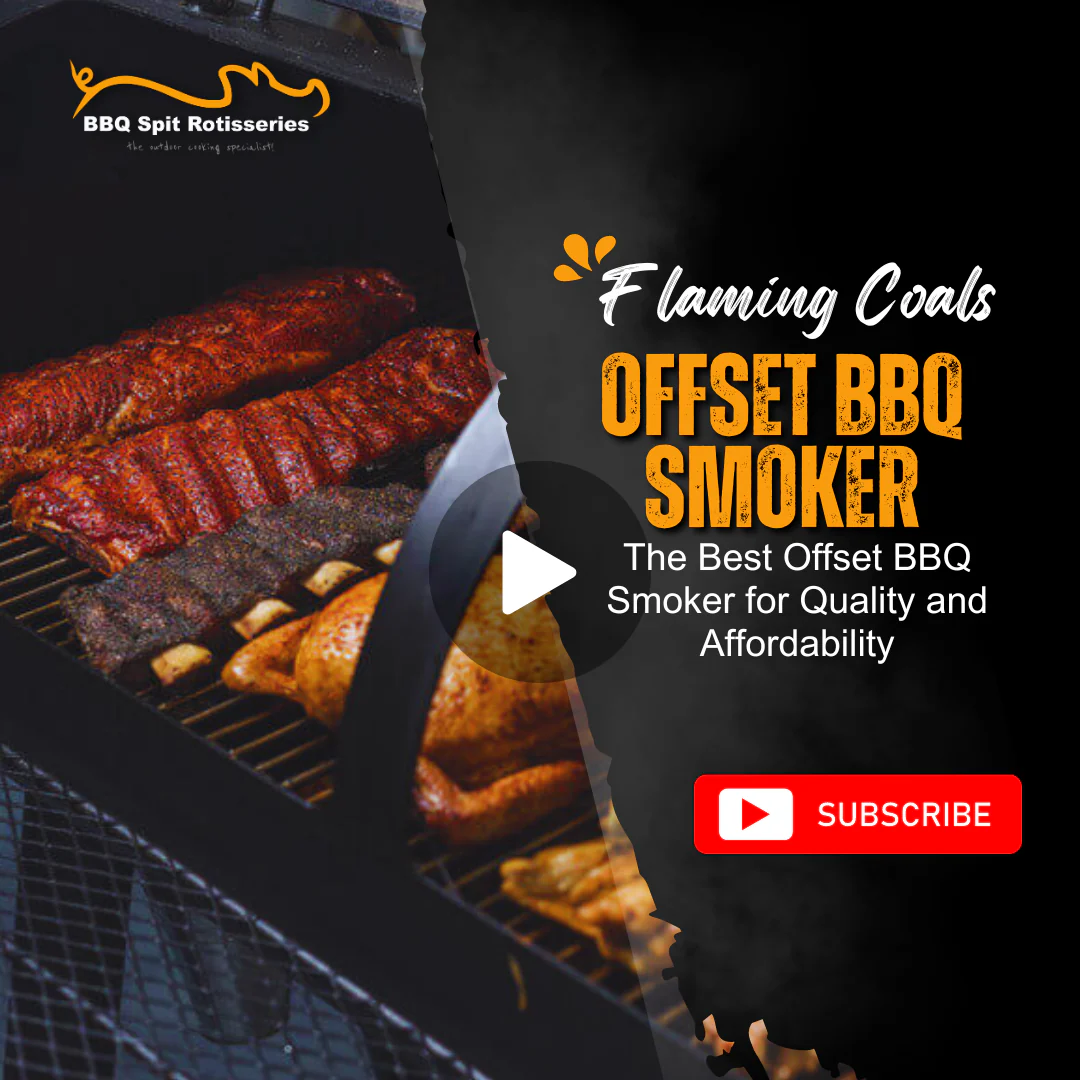 Flaming Coals Offset BBQ Smoker Review image