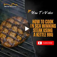 How to cook an SCA winning Steak using a Kettle Bbq image